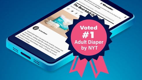​InControl BeDry Declared Best Adult Diaper by The New York Times!