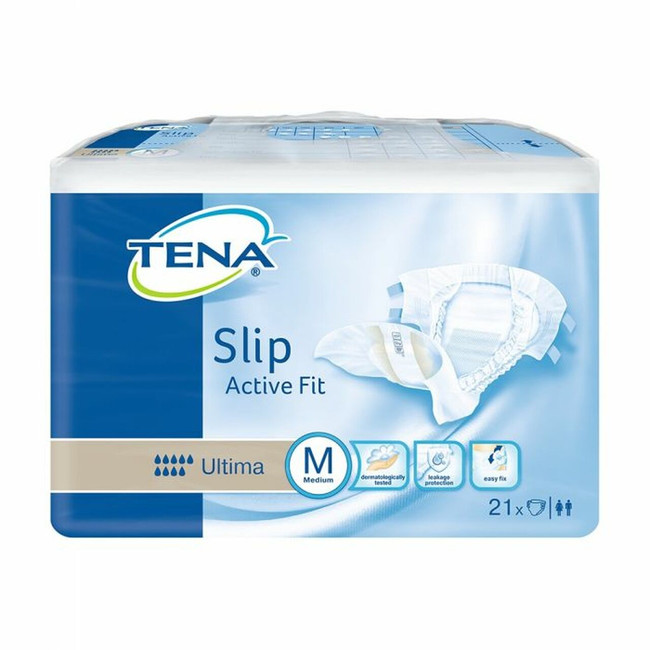 Tena Slip Active ULTIMA Incontinence Briefs.