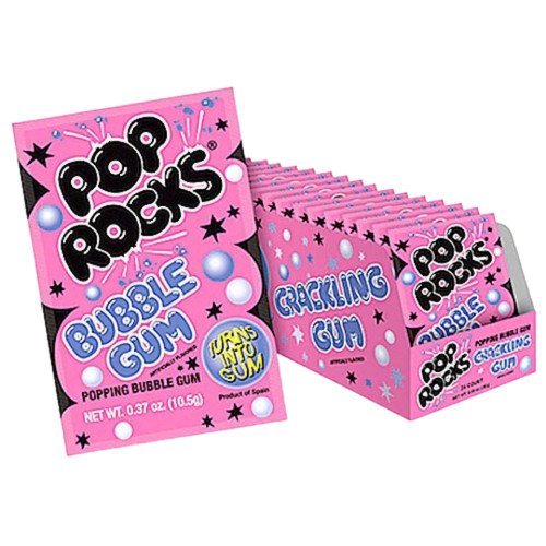 Pop Rocks Bubblegum Cracking Gum