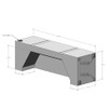 24 Gallon Wheel Well Water Tank (Both Sides)