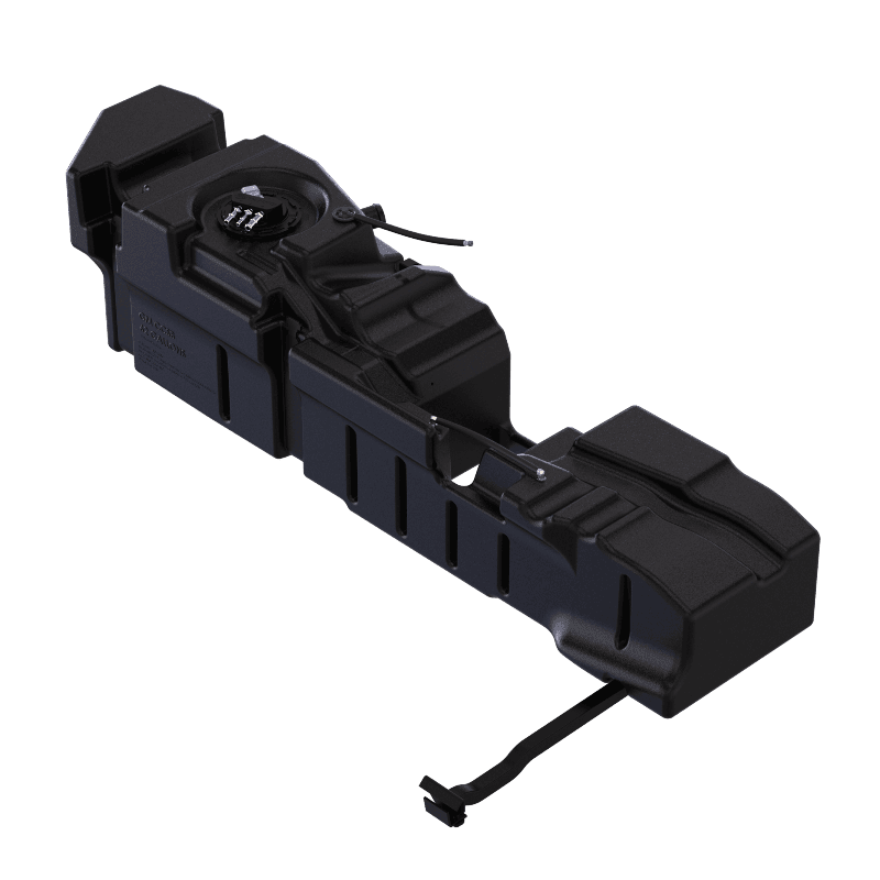 S&B 62 Gallon High-Capacity Fuel Tank for 2004-2010 GM Duramax 6.6L LLY, LBZ, LMM Crew Cab Short Bed