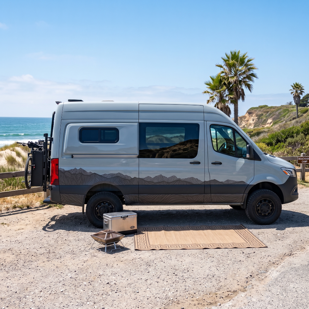 S&B Wideouts for Mercedes Sprinter 144" Vans (Driver & Passenger Side Set)