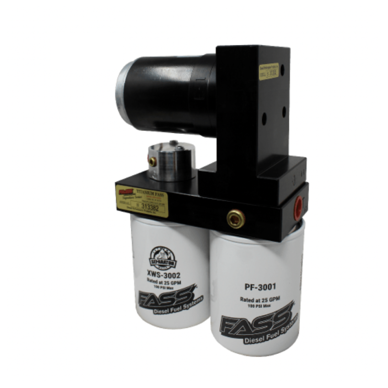 FASS TS C11 165G Titanium Signature Series Diesel Fuel Lift Pump 165GPH GM Duramax 6.6L 2011-2014
