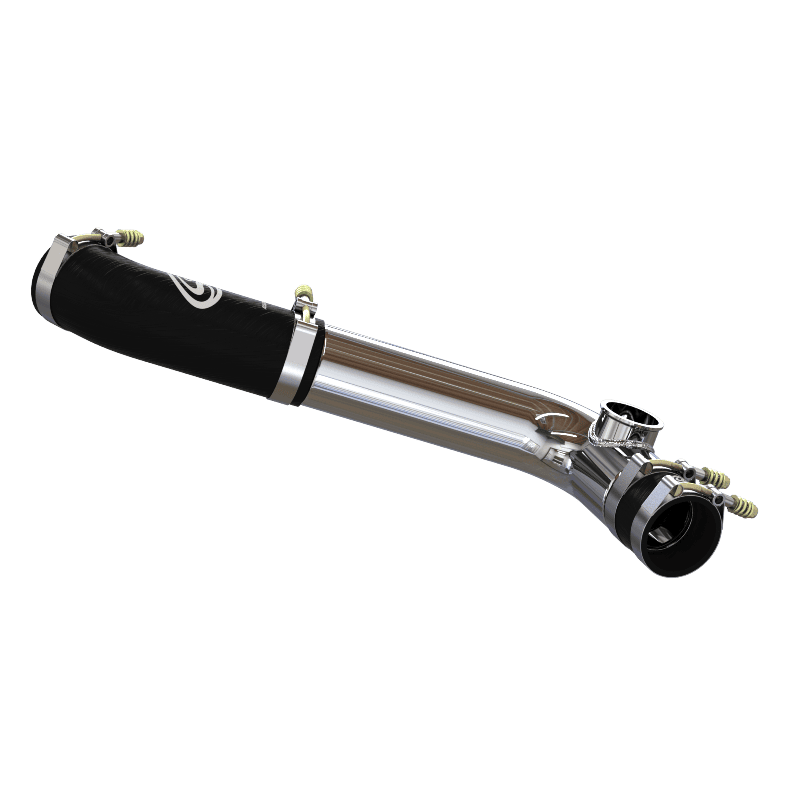 Cold Side Intercooler Pipe With Blowoff Valve Flange for Turbosmart Raceport for 2020-2024 Ford Explorer ST, Lincoln Aviator 3.0L