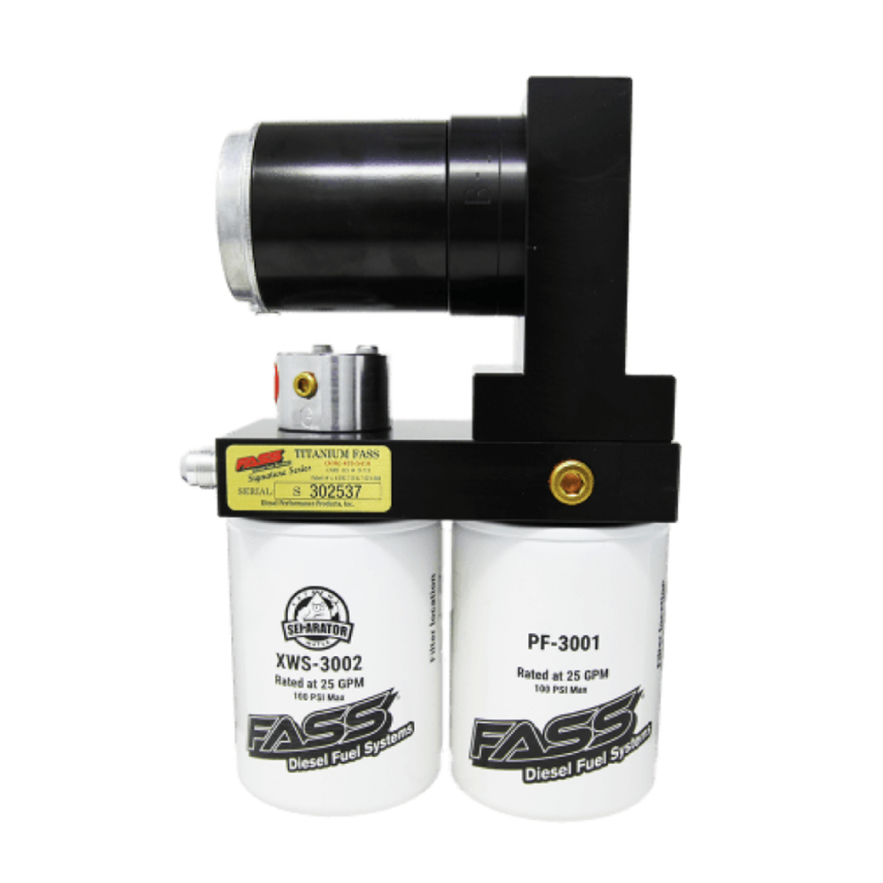 FASS TS D07 100G Titanium Signature Series Diesel Fuel Lift Pump 100GPH Dodge Cummins 5.9L and 6.7L 2005-2018 & 2021