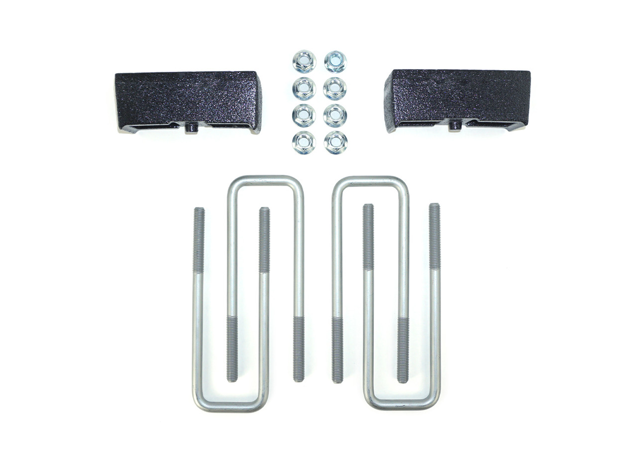 HP10495 2.25" Rear Block Kit for 1999-2024 Chevy/GMC Silverado/Sierra 1500
