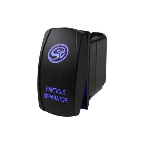 LED Rocker Switch w/ S&B Logo for Particle Separator