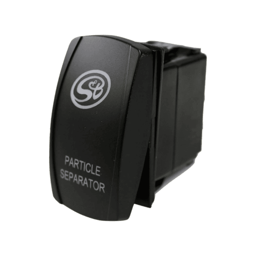 LED Rocker Switch w/ S&B Logo for Particle Separator