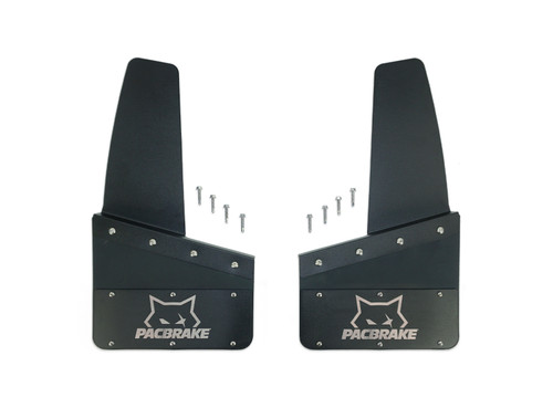 HP10580-12-10 Pacbrake Kickback-Style Mud Flaps (Set of four)