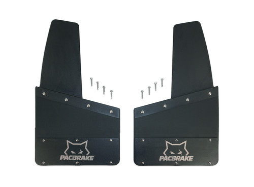 HP10580-14-12 Pacbrake Kickback-Style Mud Flaps (Set of 4)