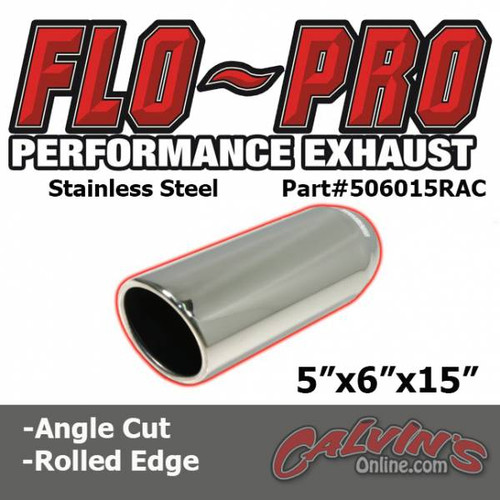 Flopro 5"-INLET x6"-OUTLET x15"-LENGTH - 506015RAC