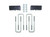 HP10495 2.25" Rear Block Kit for 1999-2024 Chevy/GMC Silverado/Sierra 1500