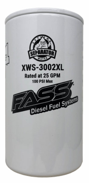 FASS XWS-3002XL Extended Length Extreme Water Separator