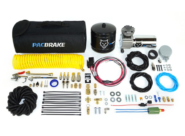 Onboard Air with 1/2 Gallon Air tank W/Air Compressor Air Tank Fittings