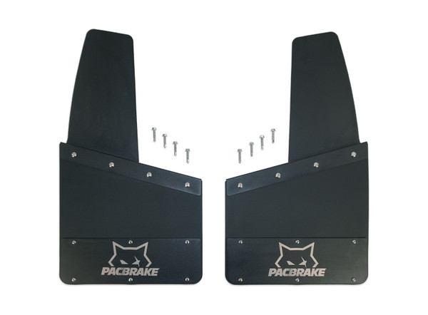 HP10580-14-14 Pacbrake Kickback-Style Mud Flaps (Set of four)