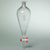Manufacturer Varies Separatory Funnel,Glass,Colorless 3KWT5