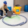 Spill Kit, 21 gal Volume Absorbed per Kit, 32 gal Capacity, Can, Yellow, 46  KIT2400