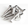 18-8, 7-8"-9 Hex Head Cap Screw, NL-19 Stainless Steel, 2-1-2 in L  FBHEXB789212