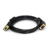 Monoprice ComputerVideoCableExtension,Black,6ft L 86
