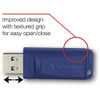 Verbatim 16GB USB Flash Drives - 16 GB - USB - Blue - 4 - Carton 97275CT SPR-VER97275CT