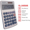 SHARP&reg;  Simple Calculator EL240SAB SPR-SHREL240SAB