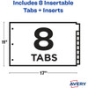 Avery&reg; Big Tab Index Divider 11179 SPR-AVE11179