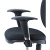 Safco Metro Chair Adjustable-height Arm Set - Black - 1 Pair