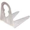 Commercial Christmas Hardware White Clip-On Shingle Speed Tabs (50-Pack) 5110-99-5635 929734
