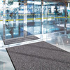 Notrax Entrance Mat, Polypropylene, 3/8 in Thick, Gray, 2 ft W x 3 ft L 231S0023GY