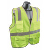 Condor High Visibility Vest,Yellow/Green,S/M 53YN09