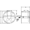 Dayton 24" Tubeaxial Fan 166206A