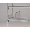 Metro Mobile Post, D x 1"W x 86-5-8"H, Chrome,PK4 86UP-4PK