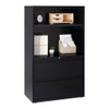 Hirsh 36" W 2 Drawer Lateral File Cabinet, Black,  A4-Legal-Letter 16778