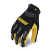 Impact Resistant Gloves,Sz XL,Blk/Ylw,PR