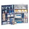 First Aid Kit and Housing, Metal Cabinet, 593 Components, 150 People Served  59395