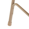 National Public Seating Folding Chair, Steel, Beige,PK4 51