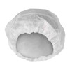 Kleenguard Bouffant Cap, Polypropylene, 24 in Dia., White, L, 1000 PK 36860