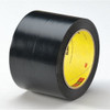 Floor Marking Tape, Vinyl, No Legend, Black, Yellow, 2 in W., 5.4 mil Thickness  5702