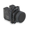 Schneider Electric Push Button Operator, 22 mm, 1NO/1NC, Black XB5AA25