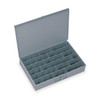 Steel, 12 to 18 compartments, 12 1/2 in D x 3 1/8 in H x 18 3/8 in W