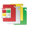San Jamar Cutting Board Set,15x20,4 Boards, PK4 CB1520QSGR