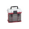 Adjustable Compartment Box with 5 to 36 compartments, Plastic, 10 in H x 7 in W