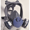 Full Face Respirator, 9000, Not Rated, Bayonet, Size, L 0 Cartridges Included  9003