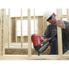 Senco Air Nail Gun, Red, 3-8 in, NPT, Aluminum FRAMEPRO 325XP