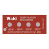 Wahl Temp Indicator, Strip, Red, 10PK 240-161F