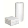 Spilfyter Sorbent Pad, 24 gal, 16 in x 18 in, Oil, White, Polypropylene Z-72