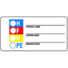 Label, Chemical Name_Common Name_Manufacturer_, Paper, 3 in W, 1 1-2 in H  18006