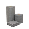 Sorbent Pad, 28 gal, 16 in x 18 in, Universal, Gray, Polypropylene  GFF-72