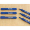 Detectapro Metal Detectable Highlighter, Blue Color Family, 10 PK HLPENBL