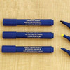 Detectapro Metal Detectable Dry Erase Marker, Black Color Family, 10 PK DEPENBL